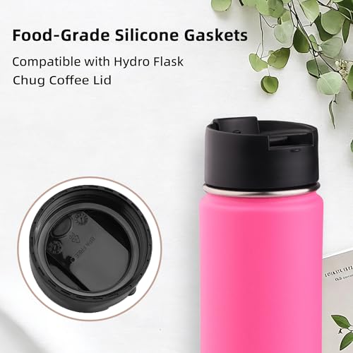 Rubber Gaskets Compatible with Hydro Flask Chug Coffee Lid Cap