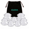 ELERA Silicone Cupping Set for Massage, 7 Cups (2L 2M 3S) - style: 7 Cups (L M S size)