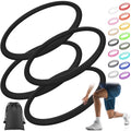 Foilswirl Patella Knee Band Basketball Knee Strap,4,Black,XL - color: Black, size: XL