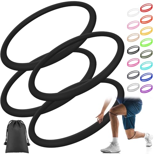 Foilswirl Patella Knee Band Basketball Knee Strap,4,Black,XL - color: Black, size: XL