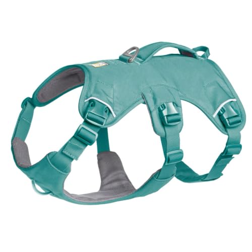 Ruffwear, Web Master Dog Body Harness, River Rock Green, X-Small - color: River Rock Green, size: X-Small