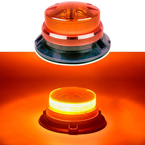 Amber Yellow Led Emergency Strobe Beacon Lights for Car 12V 24V 24-LEDs - color: #1 Amber