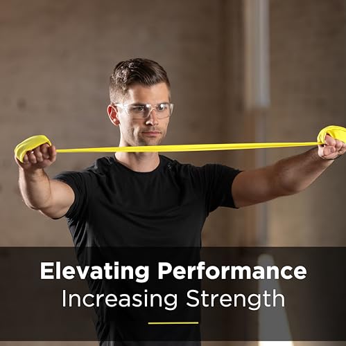 THERABAND Professional Resistance Band, Yellow Level 1 Light, 5 ft Exercise - color: Level 2 / Medium - Yellow