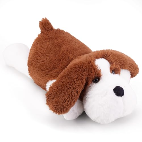 Microwavable Dog Stuffed Animals, Heatable & Coolable Plush Toys - style: C-Dog
