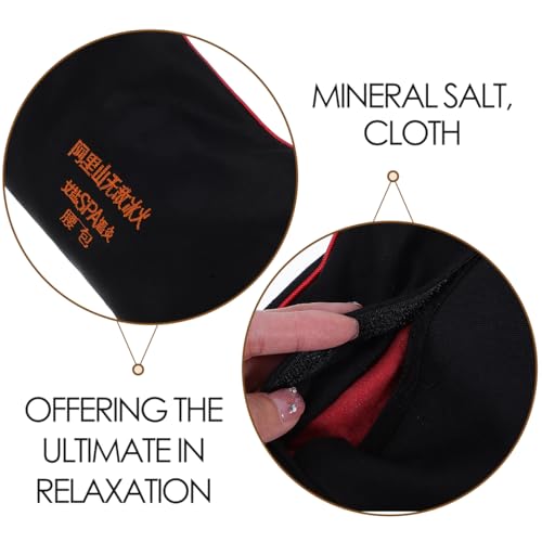 FOMIYES Microwavable Neck Shoulder Heating Pad with Mineral Sea Salt Portable Heated Neck Warmer and Waist Wrap for Muscle Relaxation and Stress Relief