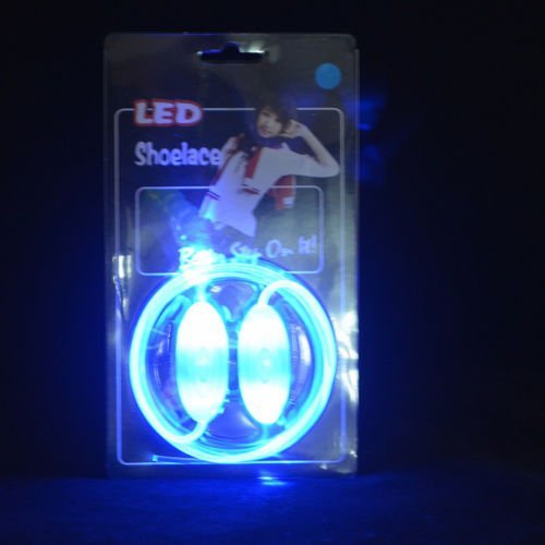 5 Pairs Light Up Shoe Laces Strings LED Shoelaces Casual Sneaker Waterproof
