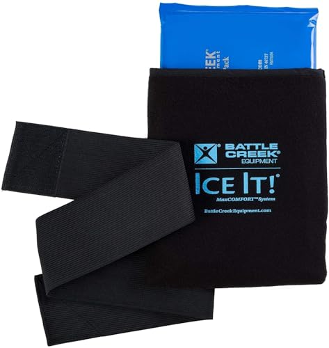 Cold & Hot Therapy System Ice Pack - Ice It! ® MaxCOMFORT™ (Medium Wrap (530)) – from Battle Creek Equipment. Ideal for Pain Relief, Recovery from Physical Activity, and Every Day use. - size: Medium 6x9