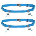 Bib Belt Race Belt Triathlon Running Number Holder 2Pcs Sky Blue - color: Sky Blue