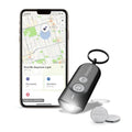 Energizer Find Me Keychain Light, Apple Find My Bluetooth Tracker, Black - color: Black