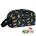 Cerbonny Small Cooler Bag,Freezable Lunch Bag,Built-in ice pack - color: Black Dinosaur