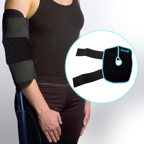 Versatile Joint Wrap for use with Cryotherapy Unit - Simplifies Attaching Pad to Joints - for Post Surgery and Injury Recovery - 2 Strap Hook/Loop Accommodates Universal Pad (Sold Seperately) - style: 2 Strap Hook/Loop Wrap