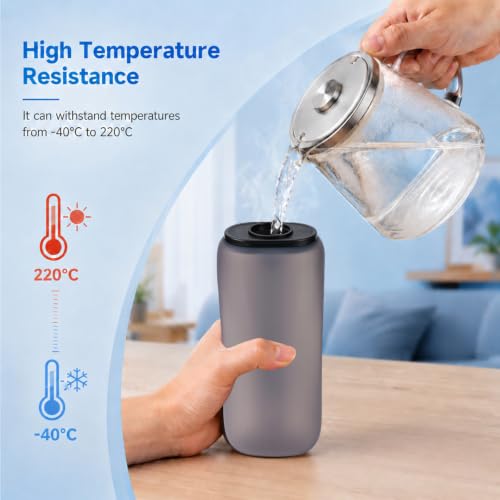 Handheld Running Water Bottle 350ml, Collapsible Silicone Water Bottle with Strap, Leak-Proof, for Running, Hiking, Cycling, Travel (Black) - color: Black