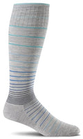 Sockwell Women's Circulator Moderate Graduated Compression Sock - color: Grey, size: Small-Medium
