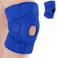 Foilswirl 1 Pcs Kids Knee Brace with Side Stabilizers,Blue - color: Blue