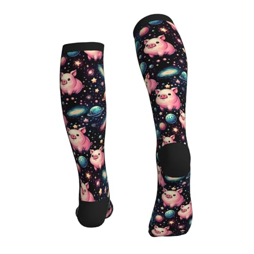 Compression Socks Circulation 15-20 Mmhg Knee High - color: Pig