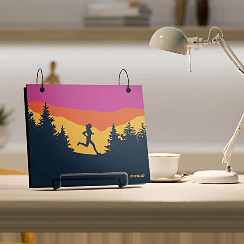 Gone For a Run BibFOLIO Race Bib Album - Happy Hour - 9.5x8 - color: Happy Hour