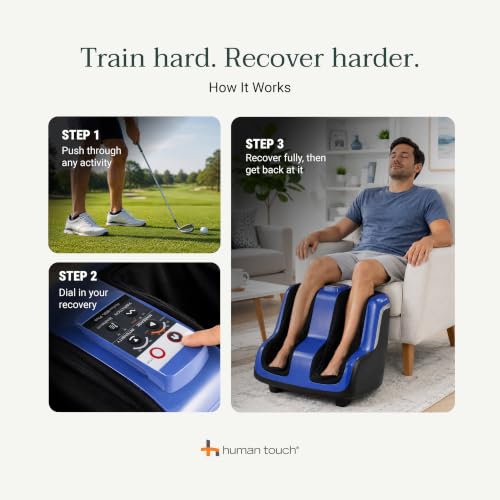 Human Touch SOL+ Foot & Calf Massager - HSA/FSA Approved, Plantar Fasciitis - size: Sol Plus