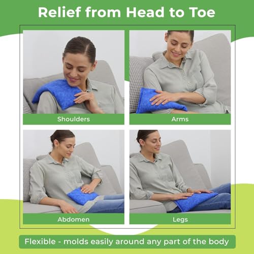 Nature Creation Microwaveable Herbal Heating Pad - Microwave Heating Pad for Neck and Shoulders, Cold & Hot Pack, Heat Pack Warming Pad, Microwavable Heating Pads - Pack of 1 (Butterfly Dance) - style: Butterfly Dance