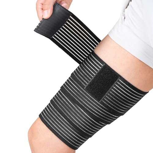 Adjustable Hamstring & Thigh Compression Wrap for Men Women, 1 Pcs - size: 1 Pcs