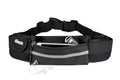 Dimok Running Belt Waist Pack - Water Resistant Runners Belt Fanny Pack for Hiking Fitness – Adjustable Running Pouch for Phones iPhone Android - color: Black