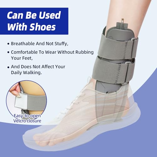 Stirrup Ankle Splint,Inflatable Airbag Ankle Stabilizer Brace