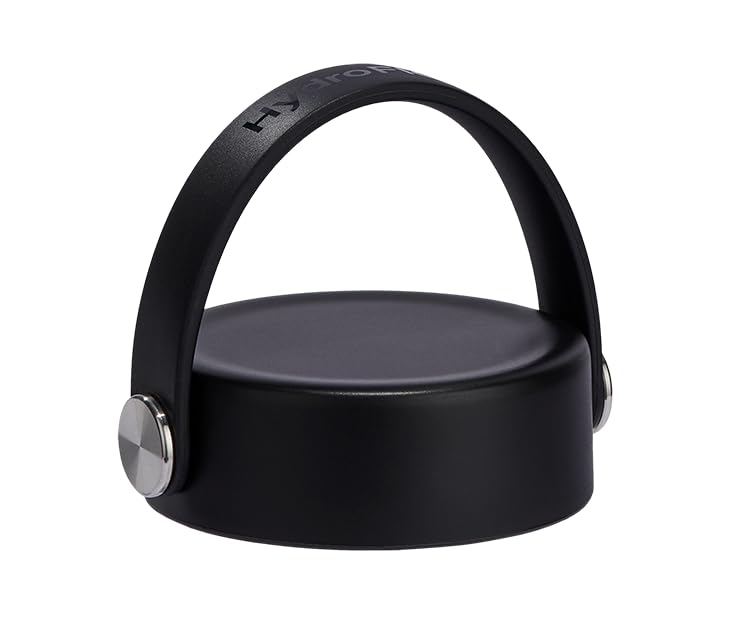 Hydro Flask Lids – Flex Cap Replacement Lid for Wide Mouth Water Bottles Black - color: Black, style: Flex Cap