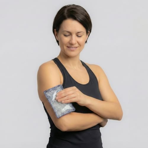 Rapid Relief Reusable Hot or Cold Gel Bead Pack for Pain Relief and Injury