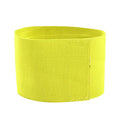 Captain Armband Nylon Outdoor Team Sports Armband Soccer Armbands Adjustable Player Bands for Adult Youth(Yellow) - color: Yellow