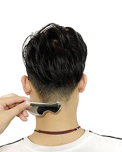 Medical Stainless Steel Gua Sha Muscle Scraper Tool - B Shape - style: B