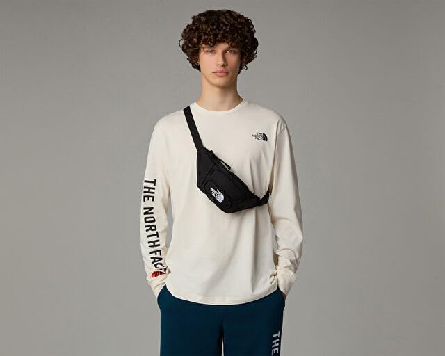 THE NORTH FACE Jester Lumbar Pack | Fanny Pack With Water Repellent Finish, 2.2 Liters, Crossbody Adjustable Strap - color: TNF Black-NPF