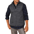 Amazon Essentials Men's Lightweight Water-Resistant Packable Puffer Vest - color: Black, size: Medium