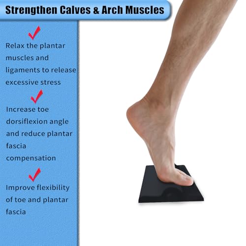 Plantar Fasciitis Relief Ankle Strengthener - Foot & Board Foot Arch Strengthener for Achilles Tendonitis Heel Spurs Balance for Support Flat Feet & Post-Injury Recovery - size: 5.91"