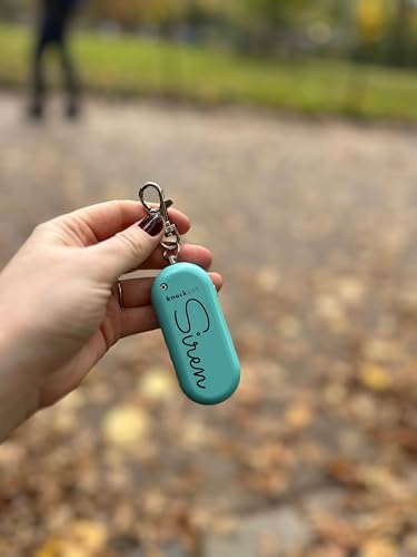 Knockout Siren - Blush - Personal Security Alarm Keychain - Rechargeable - Easy to Use - Super Loud - 130 DB - LED Flashlight - Emergency Safety Alarm for Women, Men, Children, Elderly - TSA Approved - color: Blush