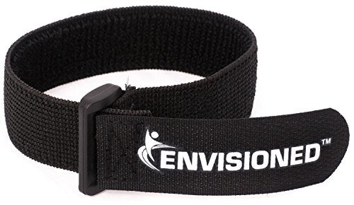 Elastic Reusable Cinch Straps 1.5" x 30" - 6 Pack Multipurpose Quality Hook and Loop Securing Straps - size: 1.5" x 30"