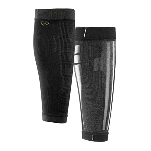 Kinesiology Calf Compression Sleeve Men, Targeted Support for shin splints, Muscle Fatigue, Soreness, Calf Muscle - size: Medium
