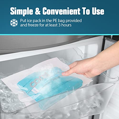 Ice Pack for Injuries Reusable with Strap, 2 Hours Cold Therapy - style: Multipurpose
