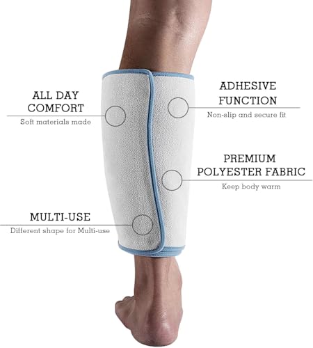 Remedic Hot & Cold Pack Wrap – Adjustable Neck & Head Support Bandage