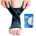 Ankle Brace Plantar Fasciitis Relief, Adjustable Strap Men Women - color: Blue, size: X-Large