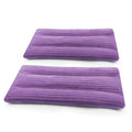 Microwave Heating Pad 6 x 12 Heating Pad Mini Microwave, Microwave Bean Bag Heating Pad for Neck and Shoulders, Moist Heat Pack Pillow Warm Compress for Knee, Joints, Wrist (Purple) - 2 Pack - color: 6 X 12" Purple - 2 Pack