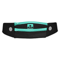 Nathan 5K Runner's Waist Pack, Nathan Running Belt Essentials for Women and Men | Smartphone Storage | Adjustable | Reflective - color: Black /Cockatoo