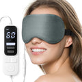 Ezona Heated Eye Mask, Warm Eye Compress Mask for Dry Eyes, Gray - color: Gray