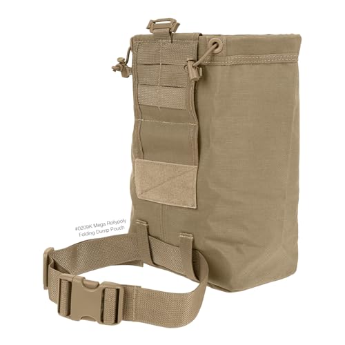 Maxpedition Mega Rollypoly Folding Dump Pouch - color: Khaki