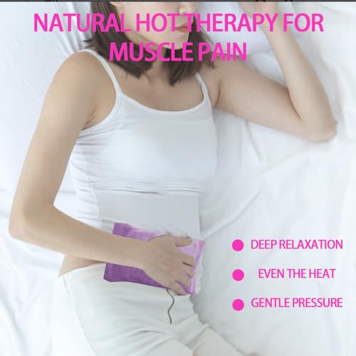 Coldcool Microwavable Heating Pad for Neck & Shoulders, Purple - color: Purple-2