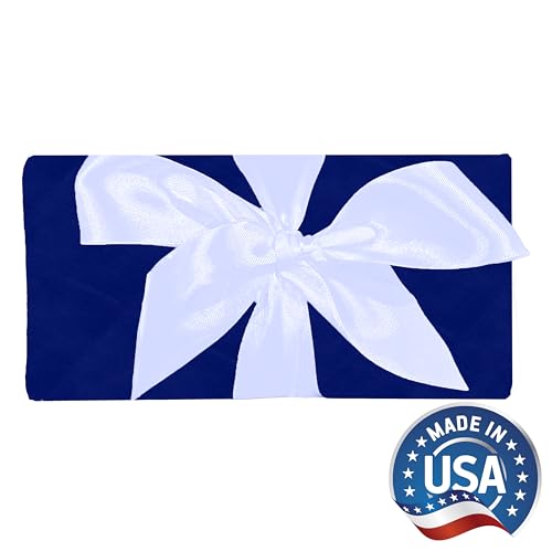 Heat Pack - Microwavable Heating Pads - Microwave Heating Pad for Pain Relief & Comfort - Suitable for The Neck, Back, Shoulders, Hips, Stomach Cramps & More - Neck Heat Wrap - Gift - size: LONG, style: All Navy Velvet