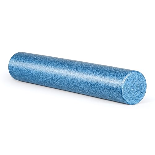 TONE Fitness Firm High-Density Foam Roller for Exercise, Massage & Recovery - color: Blue, size: 36 Inch
