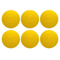 Velocity Pro Grip Lacrosse Balls - 6, 12, 18, 60 and 120 Packs - Certified for Youth, Club, High School, CLA, and College Game Play - color: Yellow, size: 6 Balls