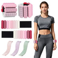 Ankle Weights & Resistance Bands Set for Women Adjustable