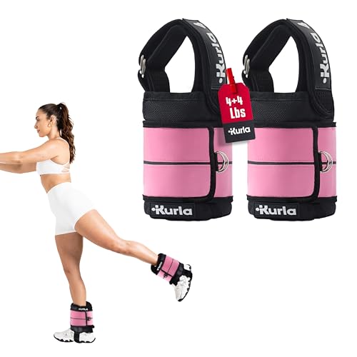 Ankle & Wrist Weights - 8/16/20/30 lbs Pair (4-15lbs - Each) - size: 04 lbs each (8 lbs pair)