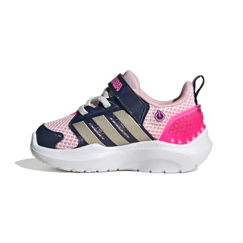 adidas Boys Marvel Lightorama Spider-Man Sneakers Shoes - Red - color: Clear Pink/Cyber Metallic/Lucid Pink, size: 6.5 Toddler