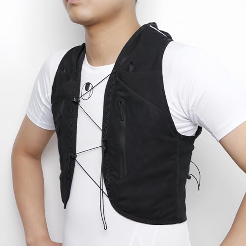 Outdoor Hydration Vest Backpack, Lightweight Runner Pack for Men & Women Running, Trail, Race, Marathon, Hiking - size: Small